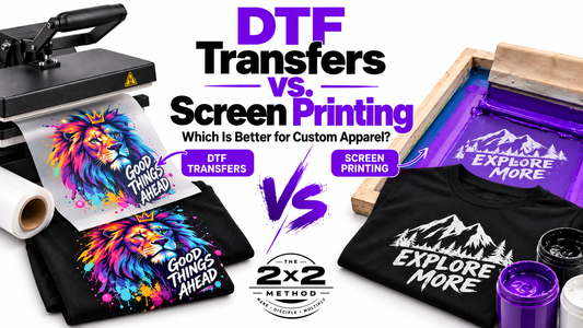 DTF Transfers vs. Screen Printing: Which Is Better for Custom Apparel?