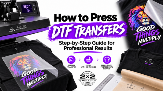 How to Press DTF Transfers: Step-by-Step Guide for Professional Results
